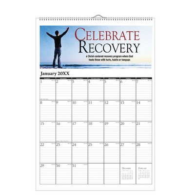Wall Calendar (12½" x 18")