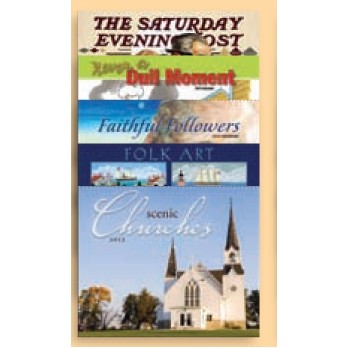 13 Month Spiral Bound Wall Calendar (Folks Art)